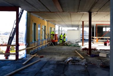 Construction of element houses