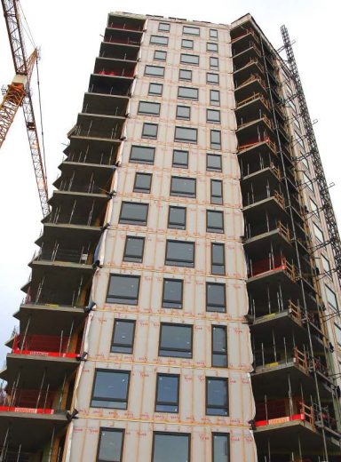 Construction of element houses