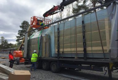 Construction of element houses