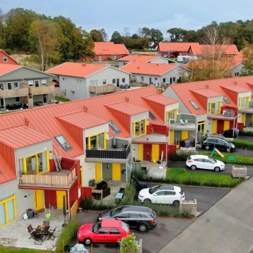 Reihenhäuser, Wohnanlagen