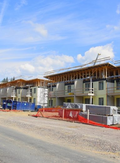 Timber frame element house