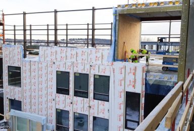 Construction of element houses