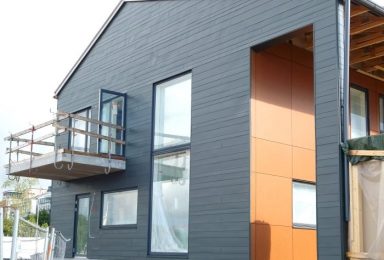 Wooden wall elements