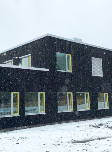 Wooden-element-construction