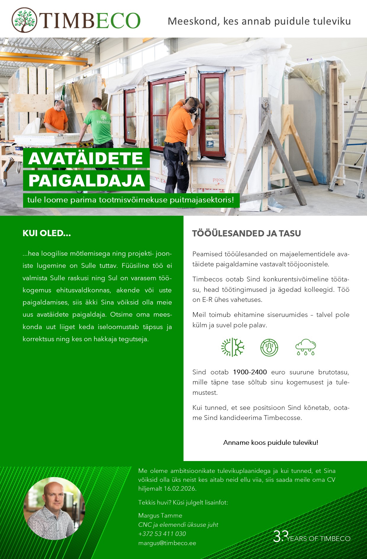 Avatäidete paigaldaja