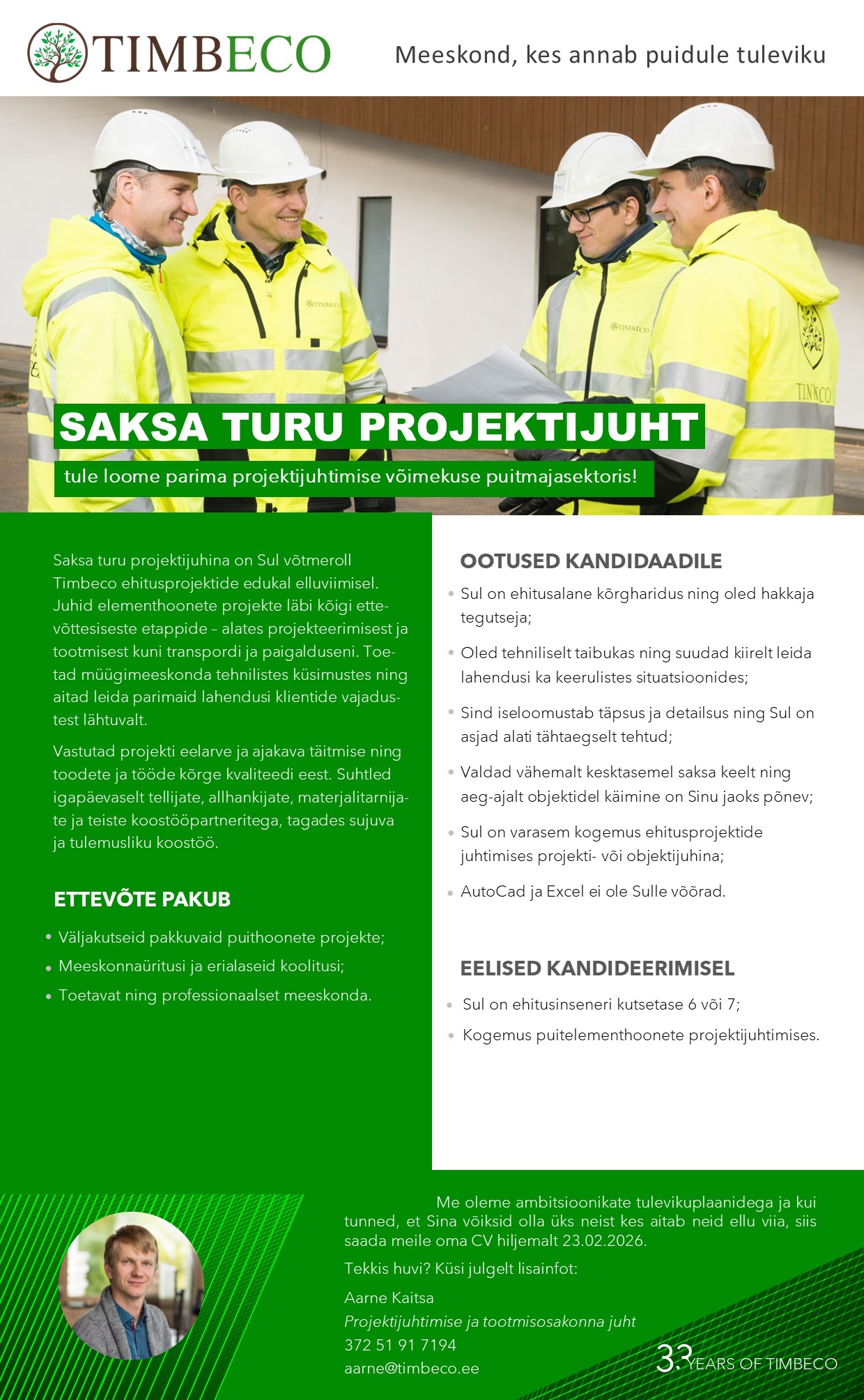 Saksa turu objektijuht