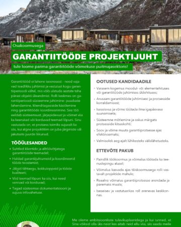 Garantiitööd