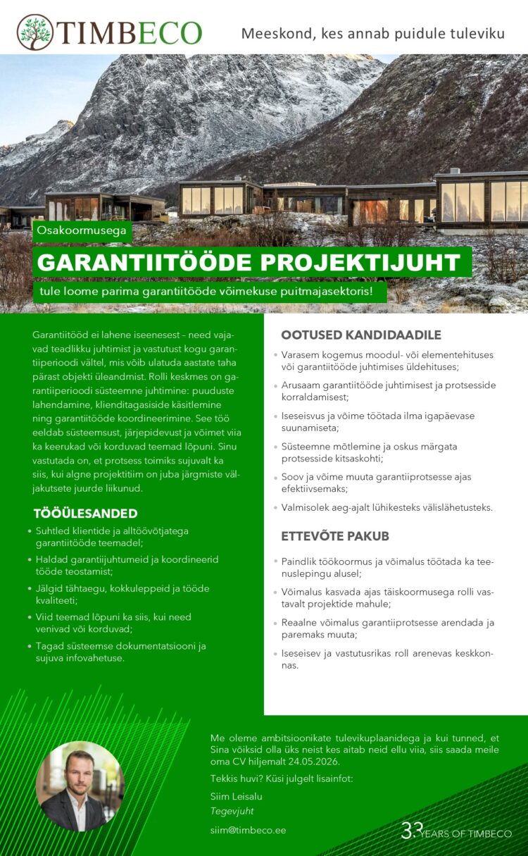 Garantiitööd